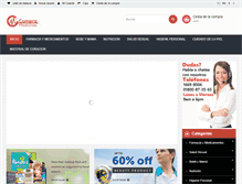 Tablet Screenshot of compramedicinas.com.mx